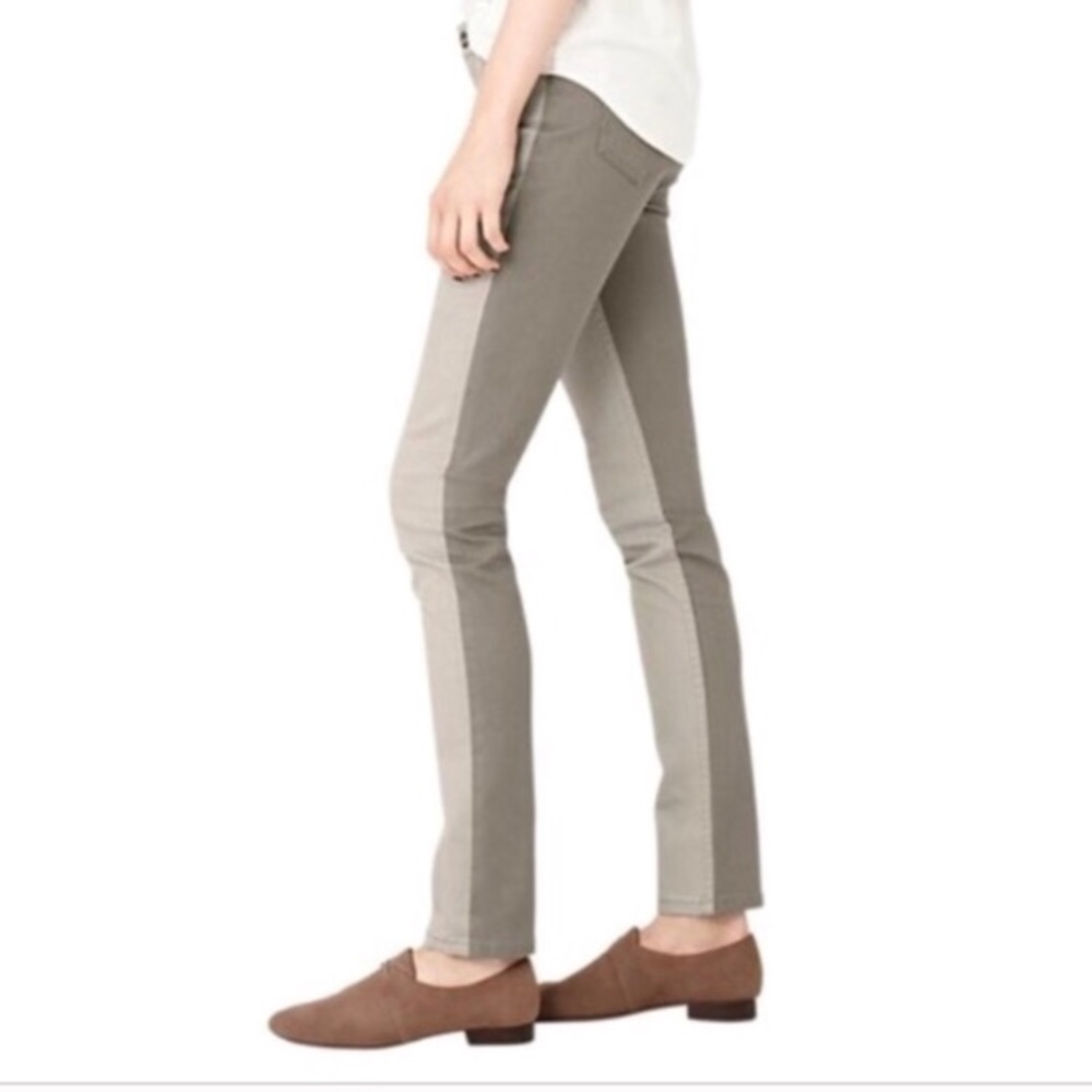 Kate spade two tone khaki jean pant